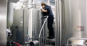 Samu checking out a brewhouse, could this be the one?