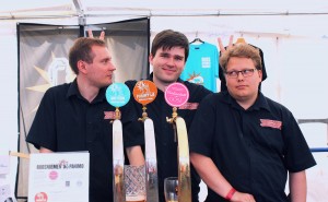 Sori guys serving Gose at SOPP Tampere Craft Beer festival